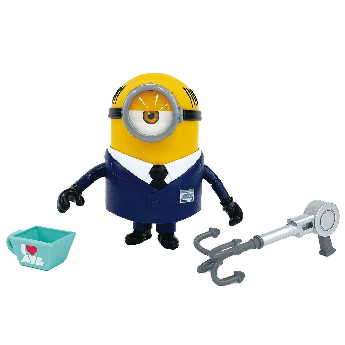 KAWADA AVL Agent Mel – Despicably Deluxe 5.5in Minion Figure (Despicable Me 4)
