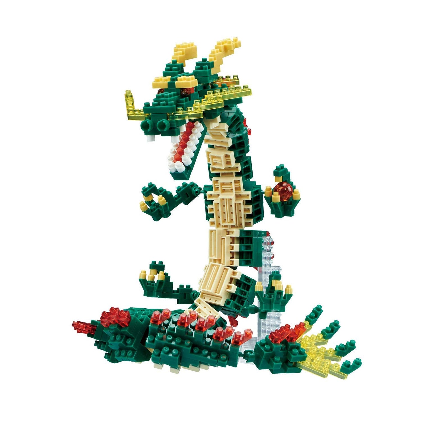 KAWADA Nanoblock Fantastic Animals Dragon Renewal – Advanced Hobby Build Kit