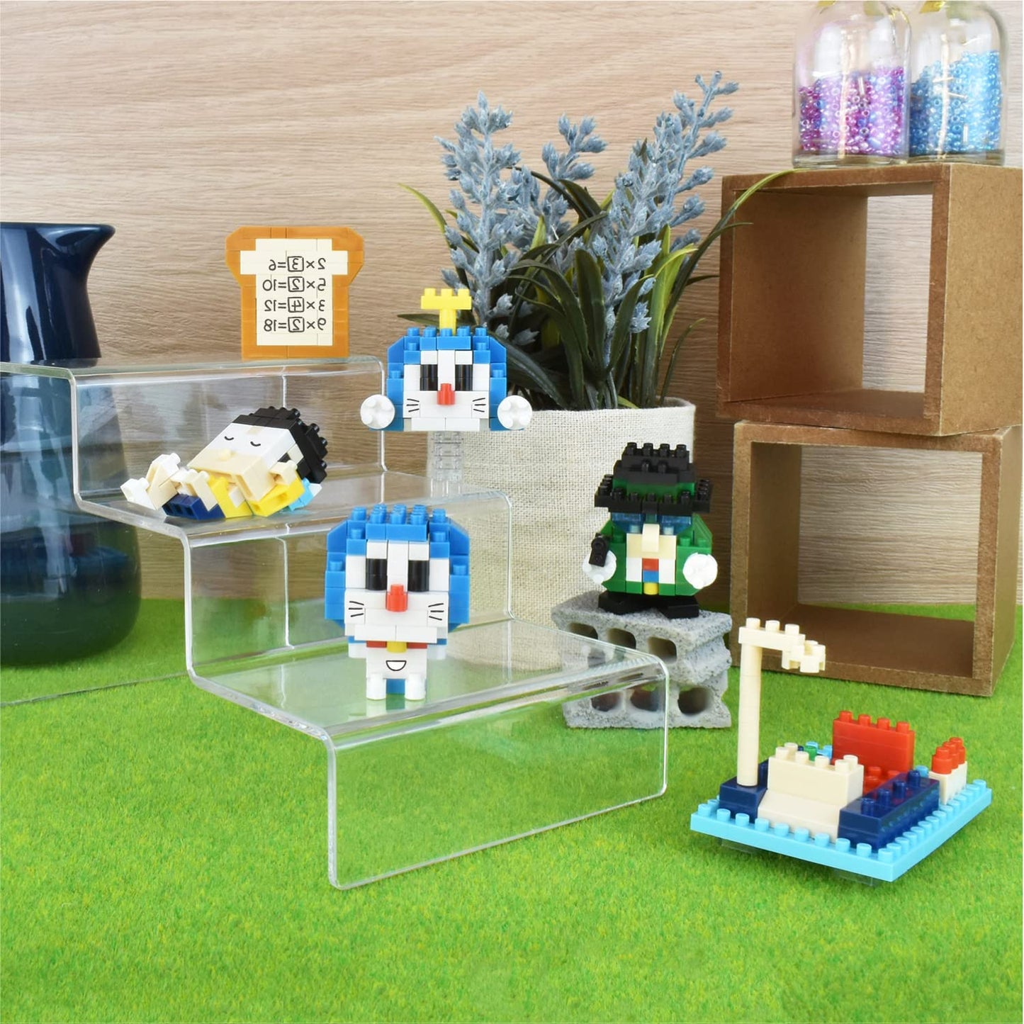 Kawada Nanoblock Doraemon Vol. 2 Mininano Complete Set – 6 Character Building Kit