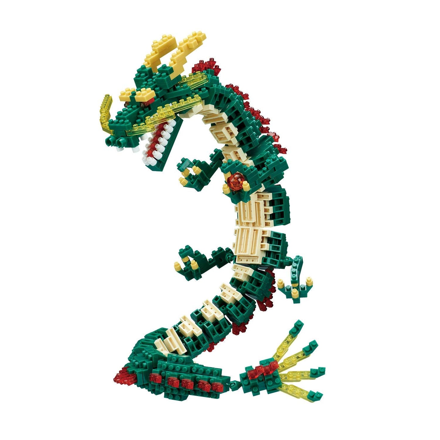 KAWADA Nanoblock Fantastic Animals Dragon Renewal – Advanced Hobby Build Kit