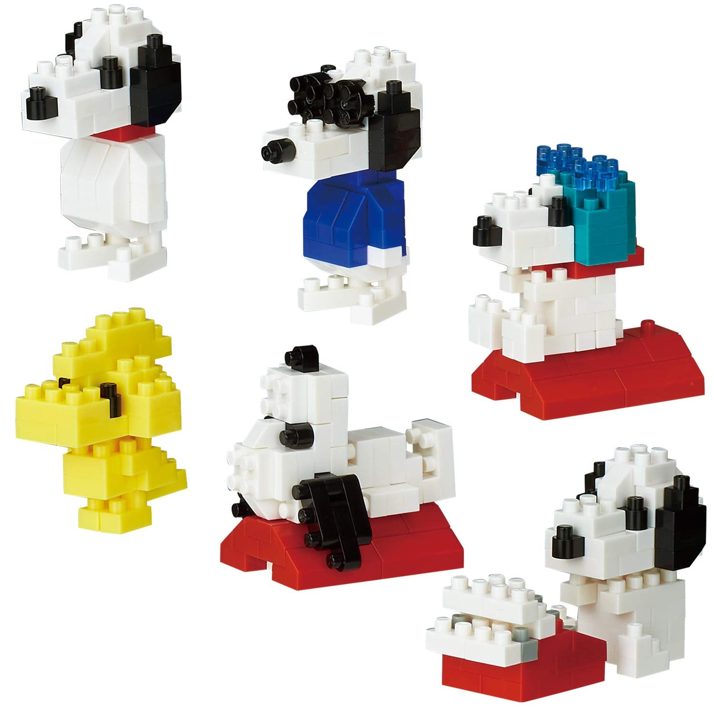 KAWADA Nanoblock Peanuts Vol. 1: Mininano Complete Blind Box Set