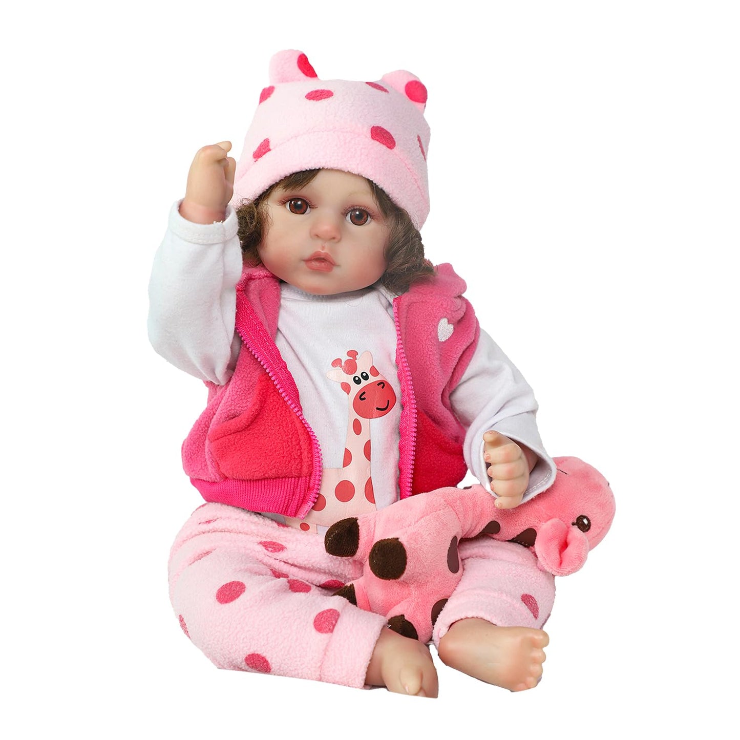 Kaydora Reborn Realistic 18-Inch Baby Doll – Lifelike Toddler Girl