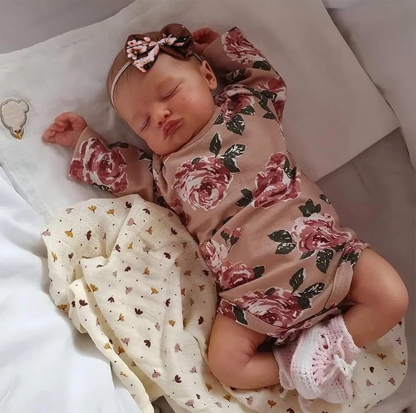 Kaydora Reborn Baby Girl Doll – 20 Inch Lifelike Newborn with Realistic Veins | Safe for Ages 3+