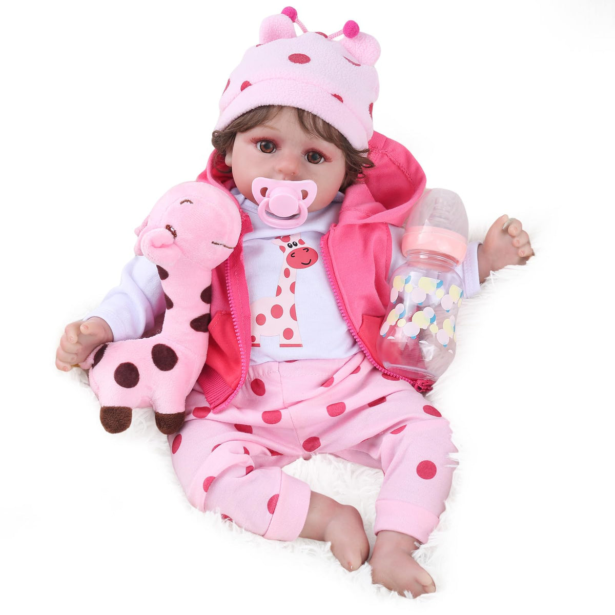 Kaydora Reborn Realistic 18-Inch Baby Doll – Lifelike Toddler Girl