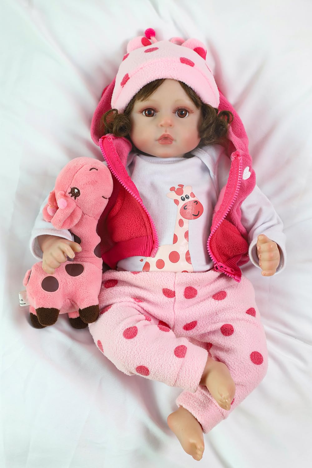 Kaydora Reborn Realistic 18-Inch Baby Doll – Lifelike Toddler Girl