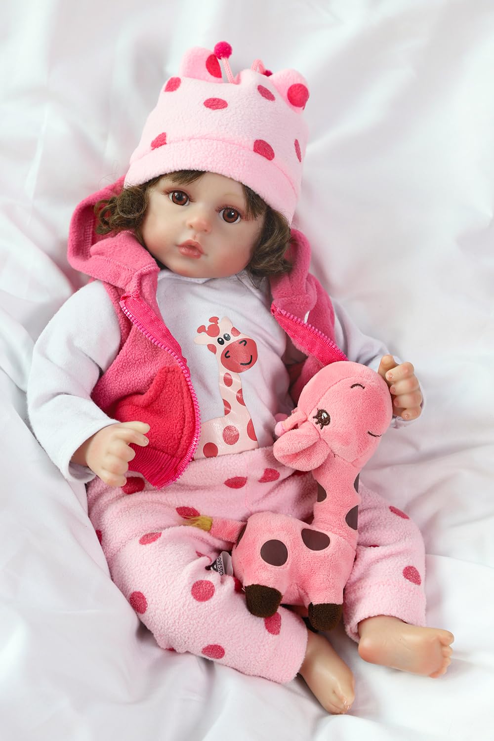 Kaydora Reborn Realistic 18-Inch Baby Doll – Lifelike Toddler Girl