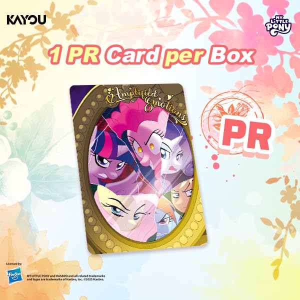 Kayou Friendship Eternal Moon Edition Cards – My Little Pony English Series 1, 24-Pack Display Box