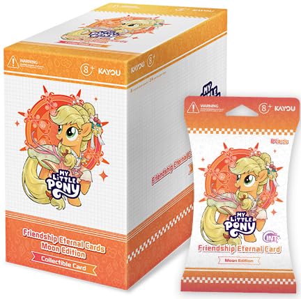 Kayou Friendship Eternal Moon Edition Cards – My Little Pony English Series 1, 24-Pack Display Box