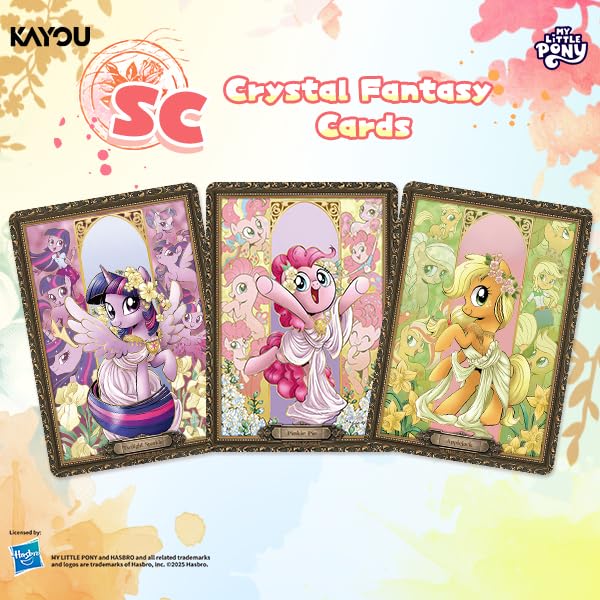 Kayou Friendship Eternal Moon Edition Cards – My Little Pony English Series 1, 24-Pack Display Box