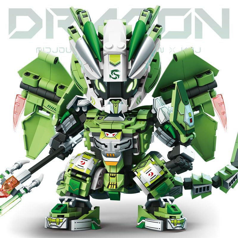 kececo Mechanical Snake Building Blocks Set – 487 Pcs Mech Cobra Toy for Kids