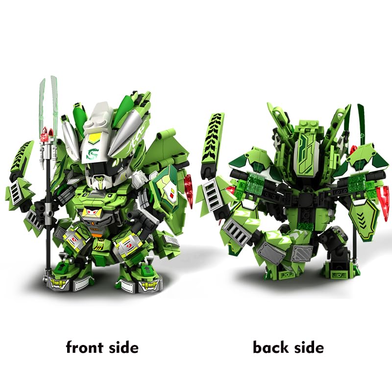 kececo Mechanical Snake Building Blocks Set – 487 Pcs Mech Cobra Toy for Kids