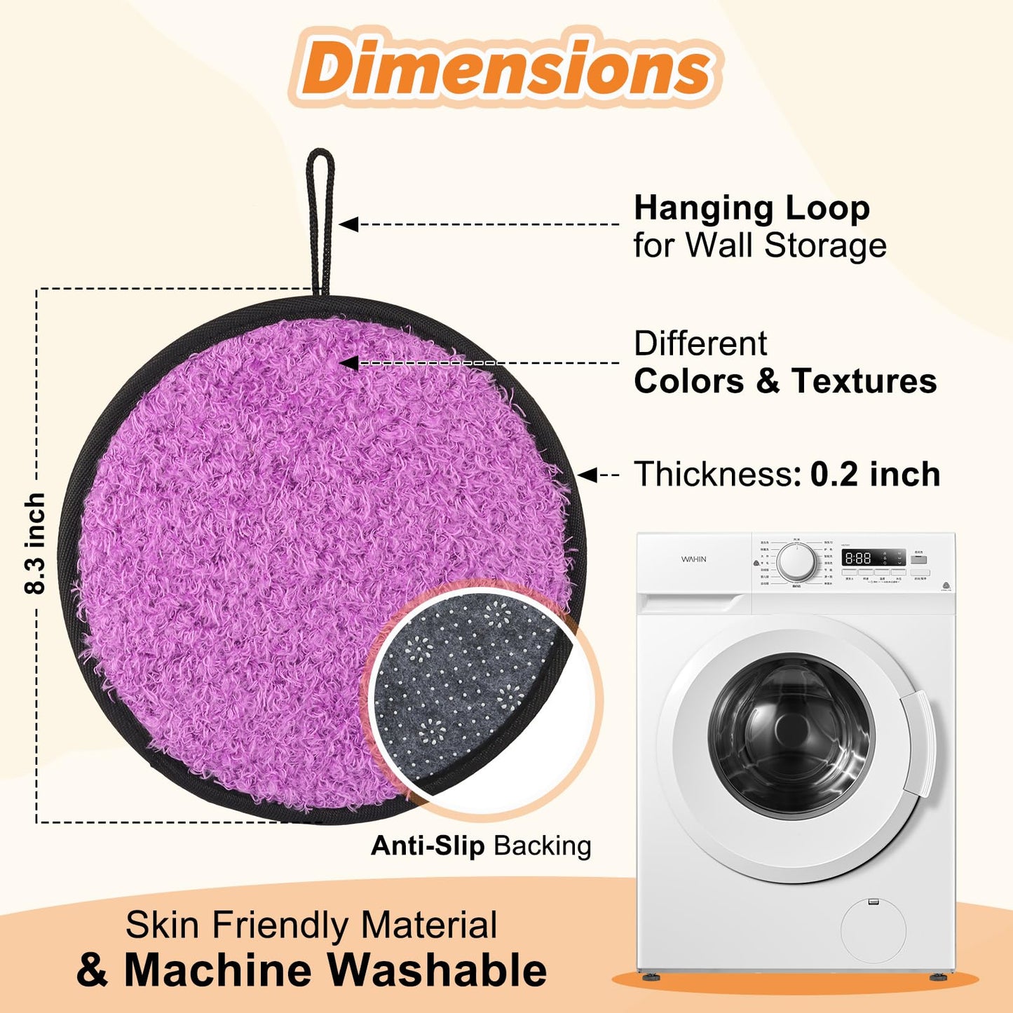 Keculf Upgraded 9 Pcs Sensory Mats with Gift Package – Mixed Textures & Colors for Kids