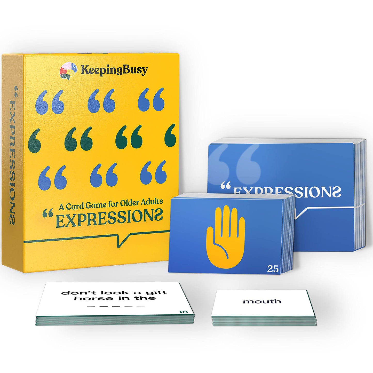 Keeping Busy Expressions Series 1 – Dementia Activities & Memory Games for Seniors