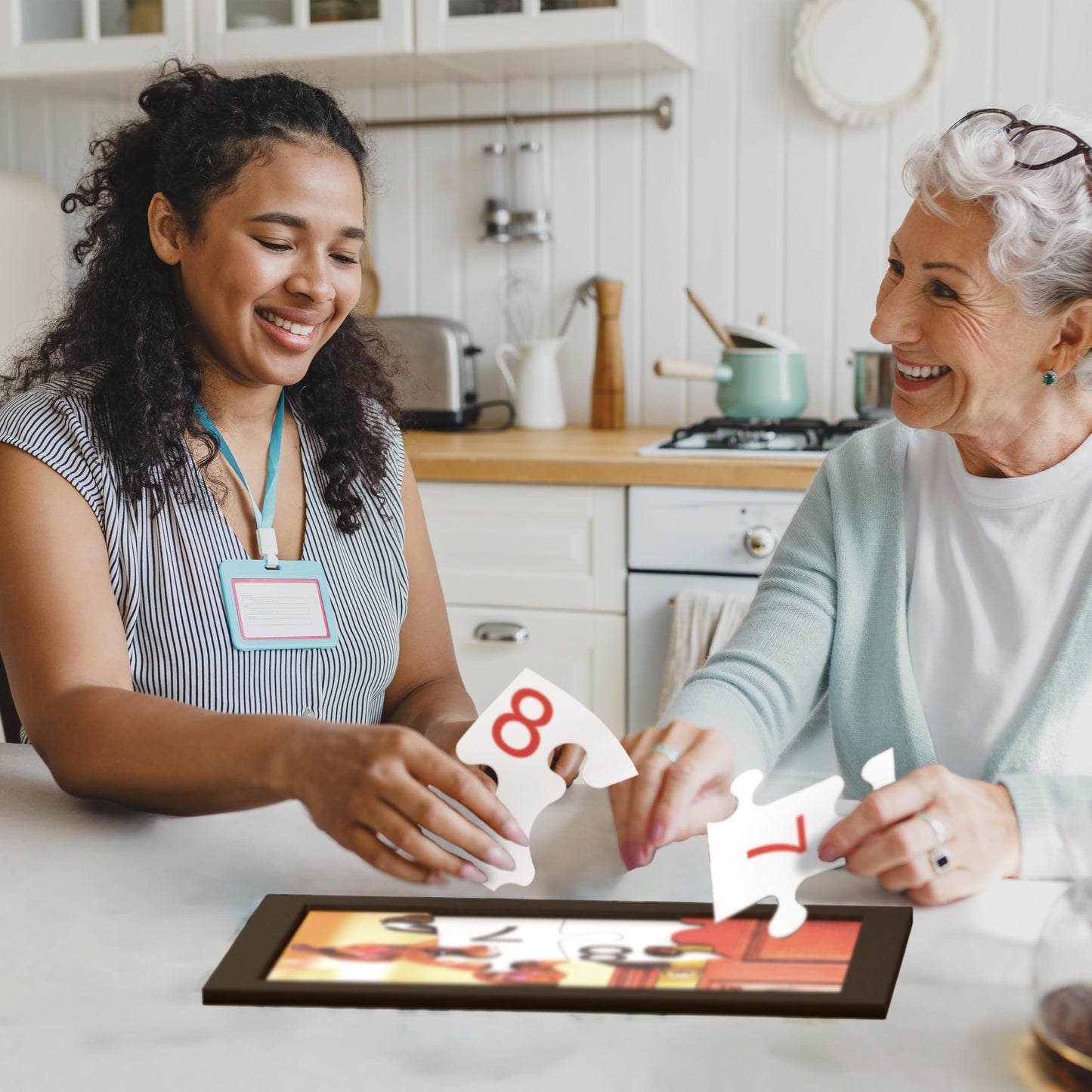 Keeping Busy Numbered 3 Pack Large Piece Puzzles for Seniors | Dementia Activities & Elder Care