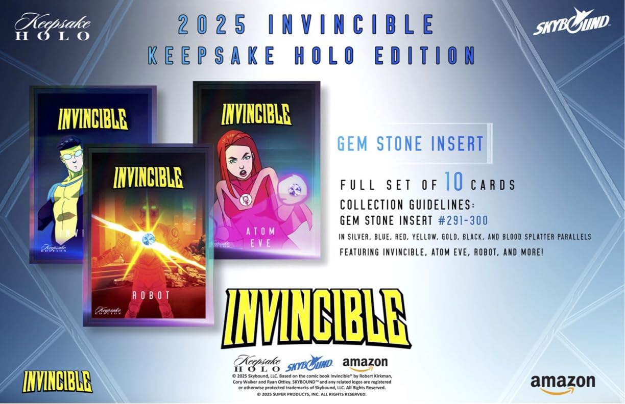 Keepsake 2025 Invincible Holo Breaker Box – Breakers Edition (2 Packs)