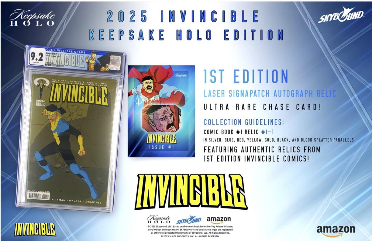 Keepsake 2025 Invincible Holo Breaker Box – Breakers Edition (2 Packs)