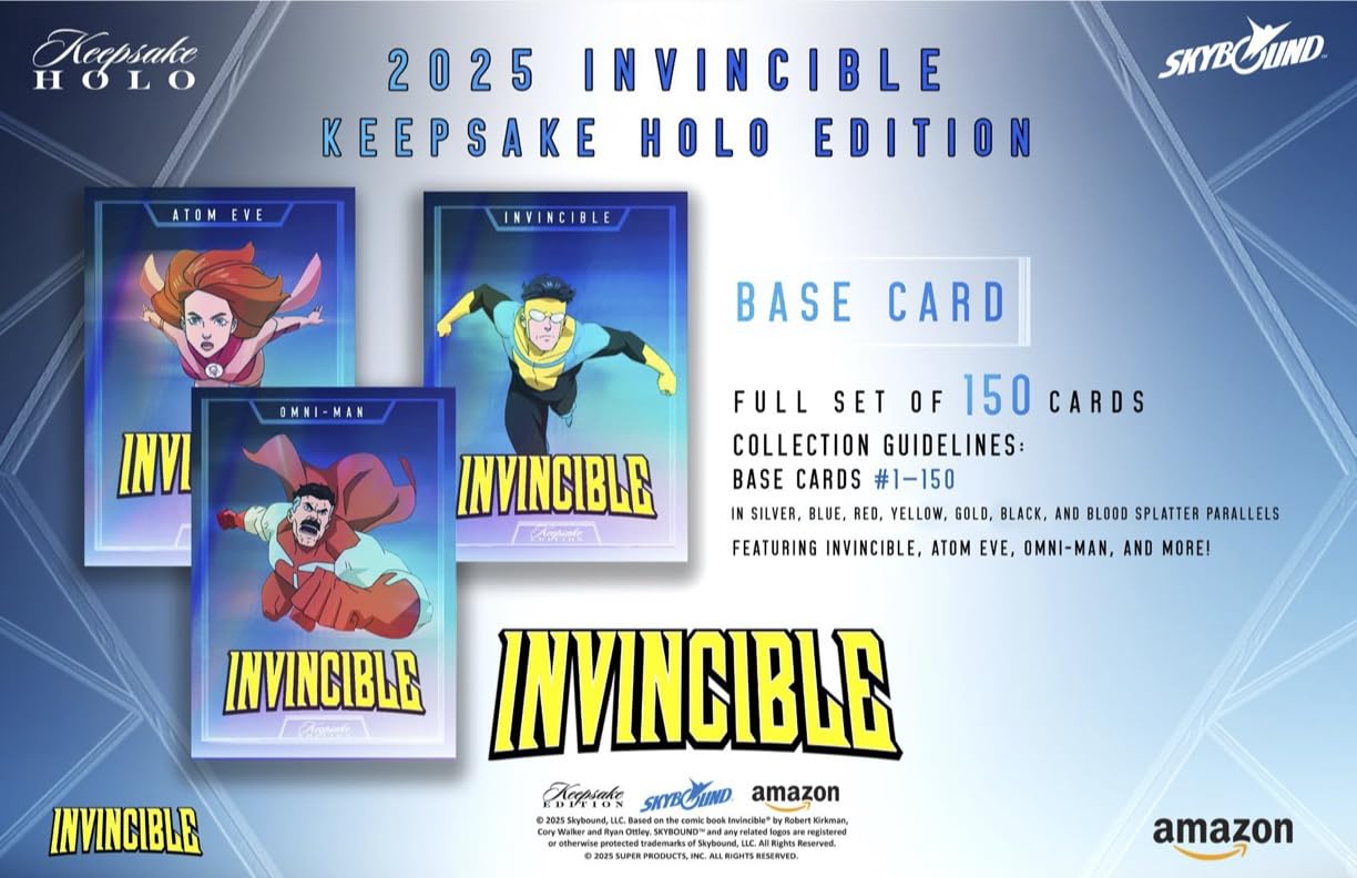 Keepsake 2025 Invincible Holo Breaker Box – Breakers Edition (2 Packs)