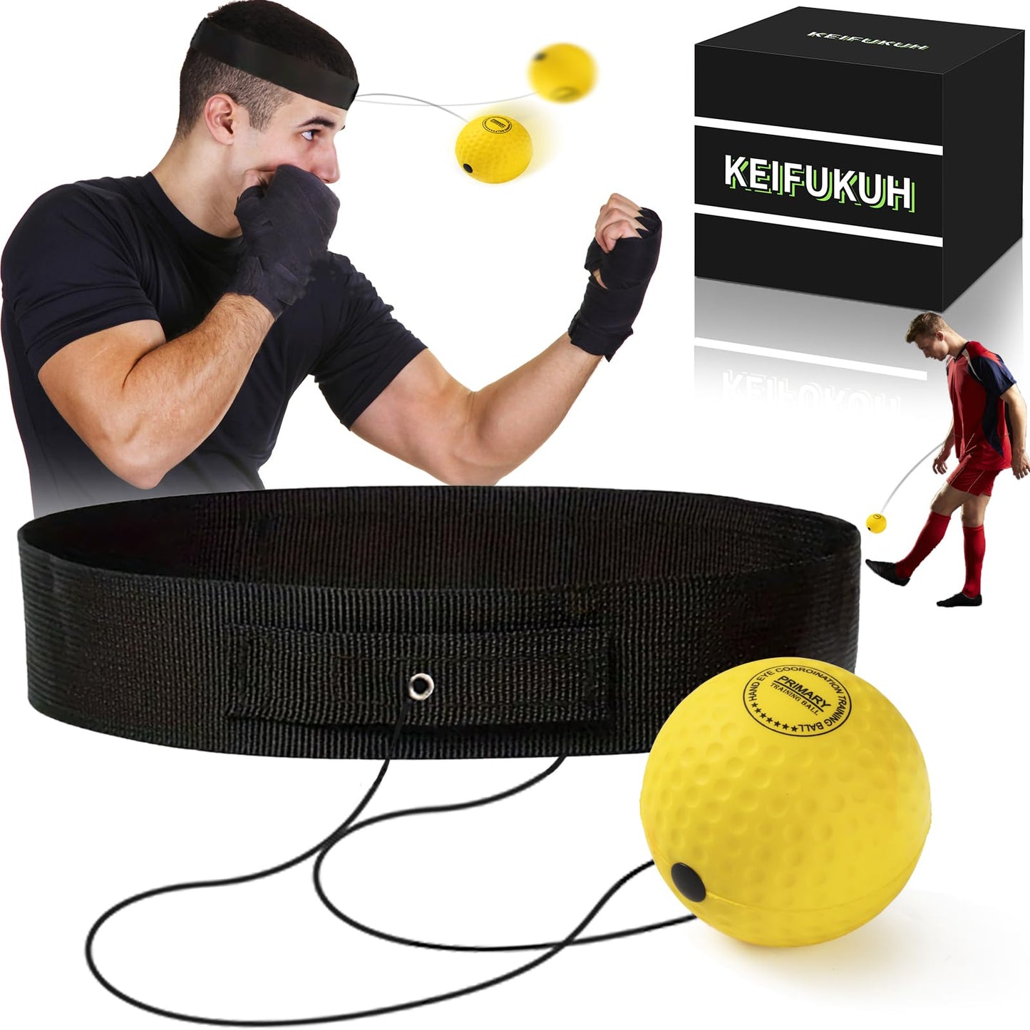 KEIFUKUH Funny Gadgets Ball – Valentines Day Gifts for Boys and Teens | Fun Coordination & Quick Reflex Training