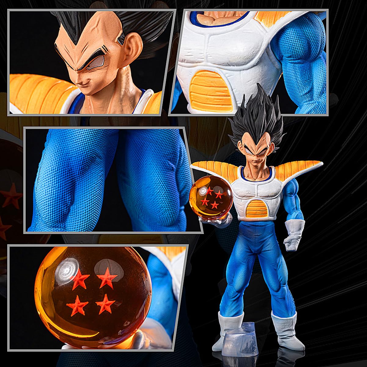 KELAKE GK DZB Vegeta Action Figure – 11 Inch PVC Collectible Statue