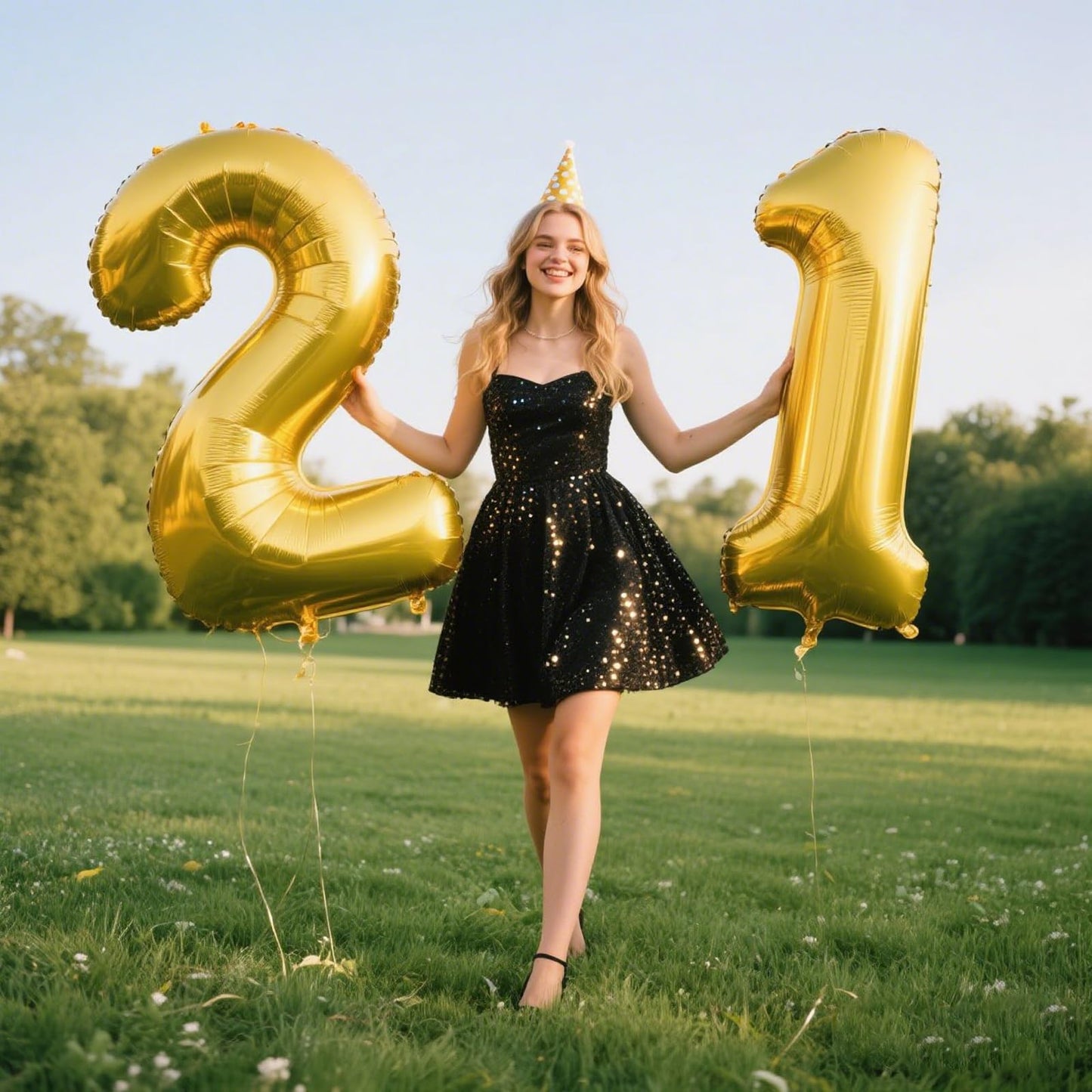 Kelfuoya 40-Inch Gold Number 12 Balloon – Jumbo Mylar Foil Balloon for Birthday & Anniversary Celebrations