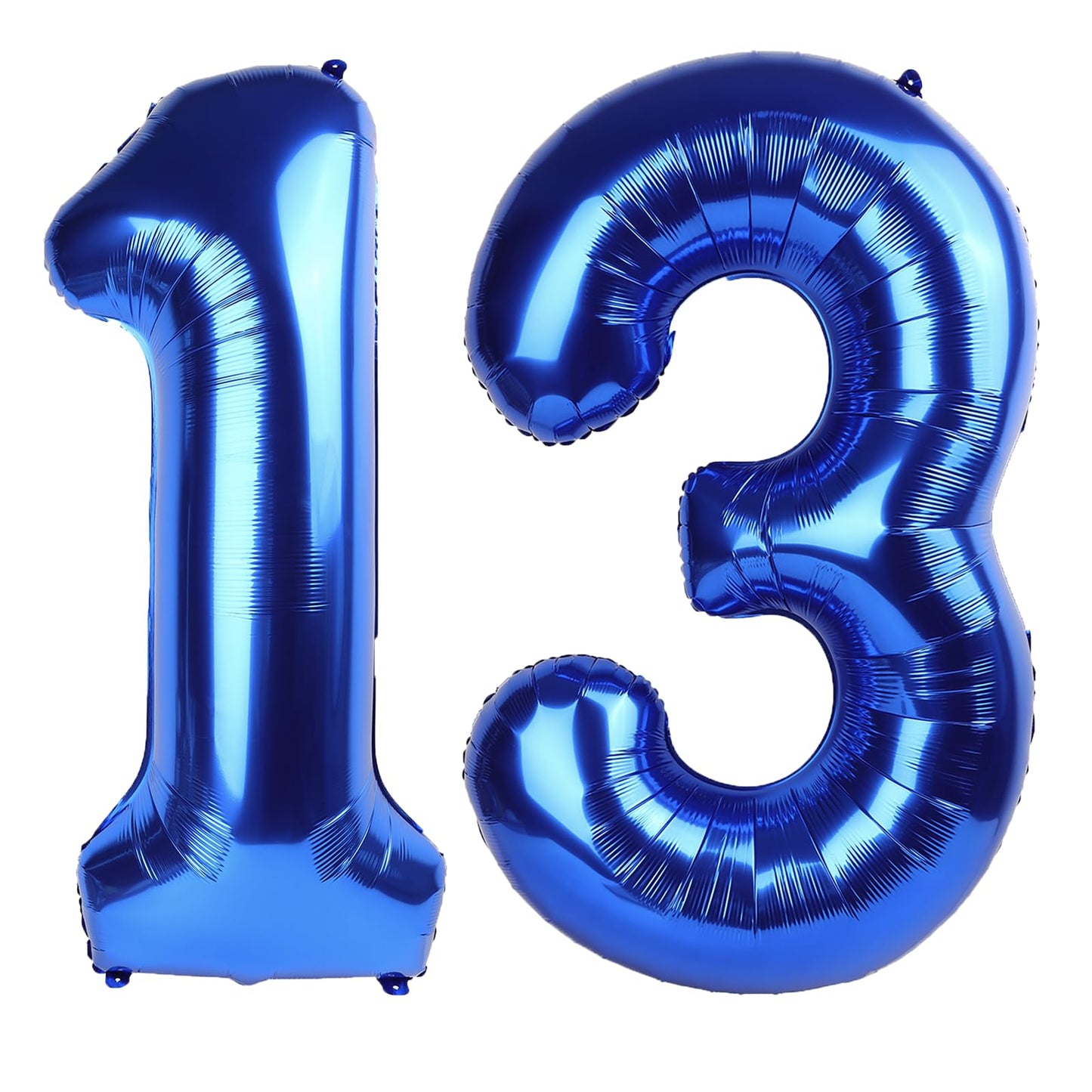 Kelfuoya 40-Inch Navy Blue Number 13 Balloon – Jumbo Mylar Foil for Birthday & Anniversary