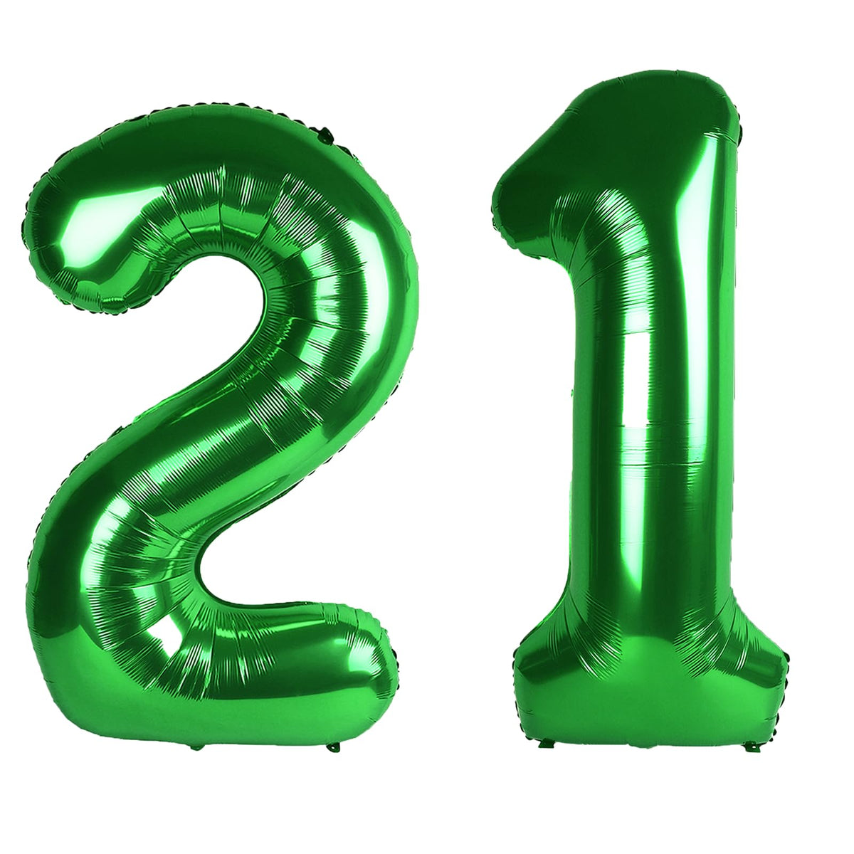 Kelfuoya 40-Inch Number 21 Balloon – Jumbo 21st Birthday & Anniversary Decoration