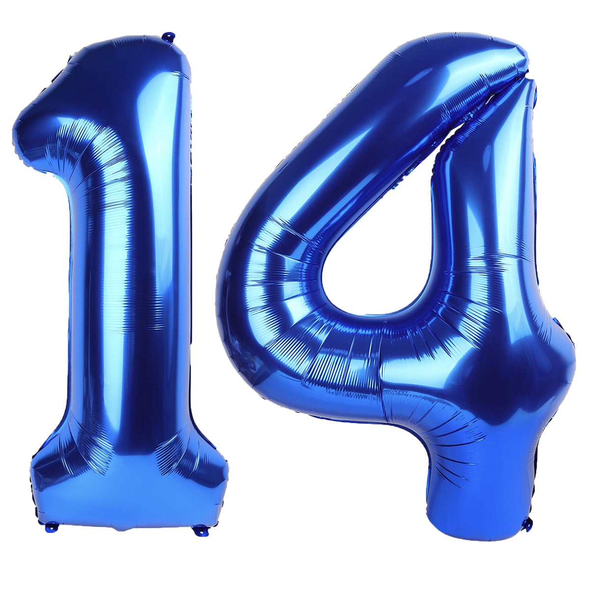 Kelfuoya 40-Inch Navy Blue Number 14 Balloon | Jumbo Mylar Foil Balloon for Birthdays & Anniversaries
