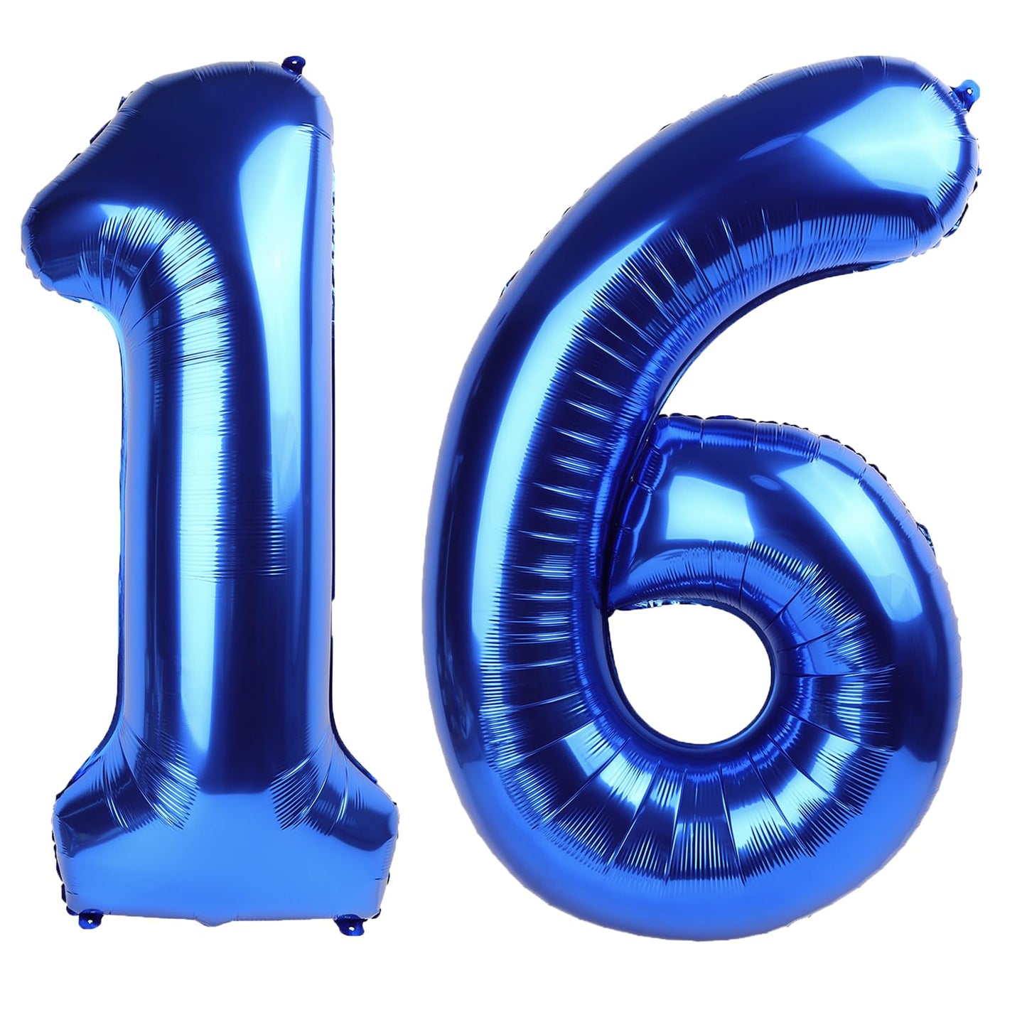 Kelfuoya 40-Inch Navy Blue Number 16 Balloon – Jumbo Mylar Foil for Birthday & Anniversary