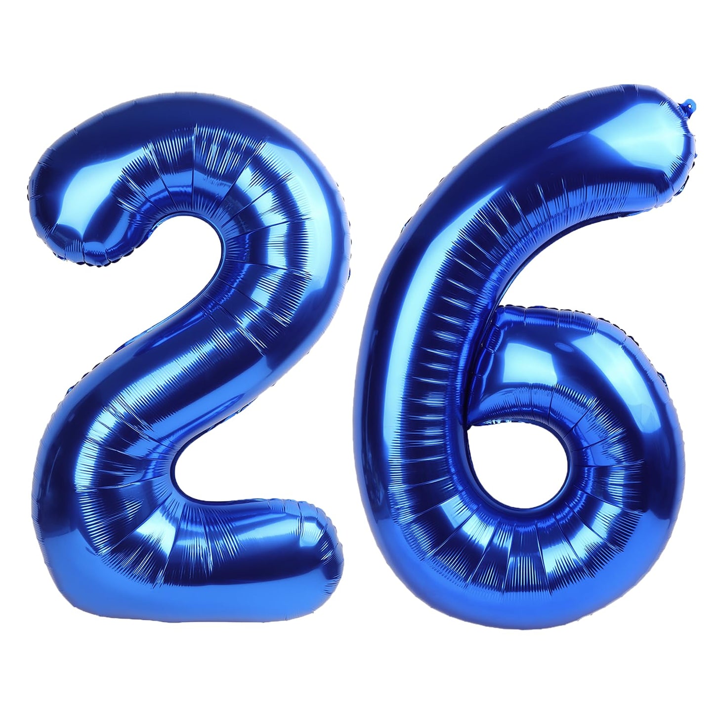 Kelfuoya 40-Inch Navy Blue Number 26 Balloon – Jumbo Mylar Digital Balloon for Birthday Party & Anniversary