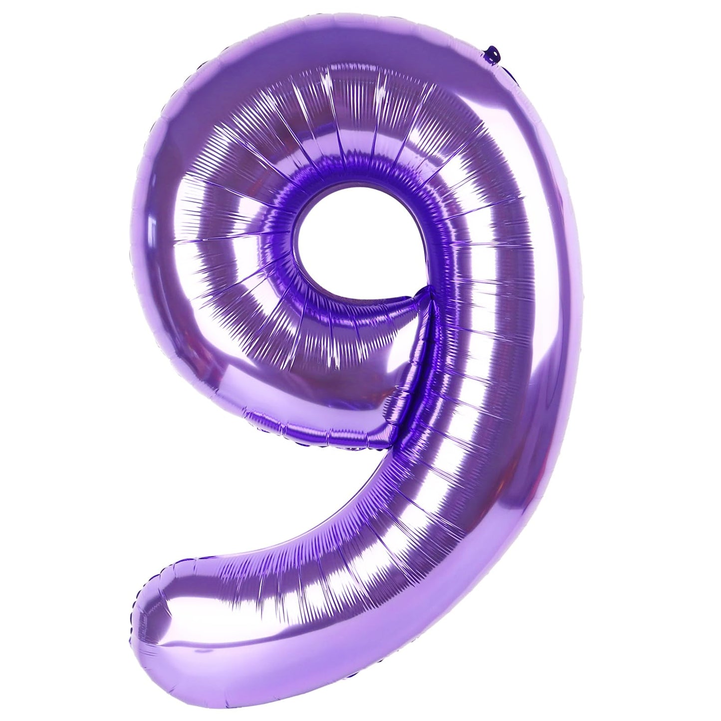 Kelfuoya 40-Inch Purple Number 9 Balloon | Giant Birthday Decor for 9th, 19th, 29th, 90th