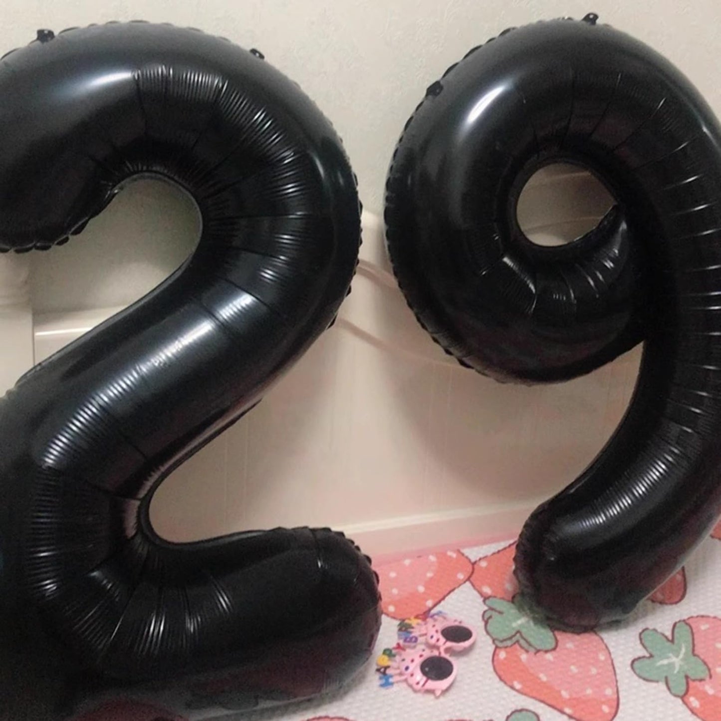 Kelfuoya 40-Inch Black Number 26 Balloon – Jumbo Mylar Foil Balloon for Birthday & Anniversary Decor