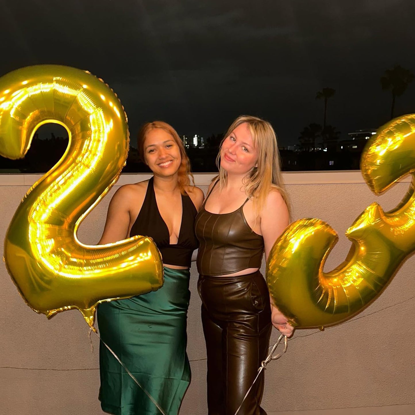 Kelfuoya 40-Inch Gold Number 23 Balloon – Giant Mylar Foil Birthday & Anniversary Decor