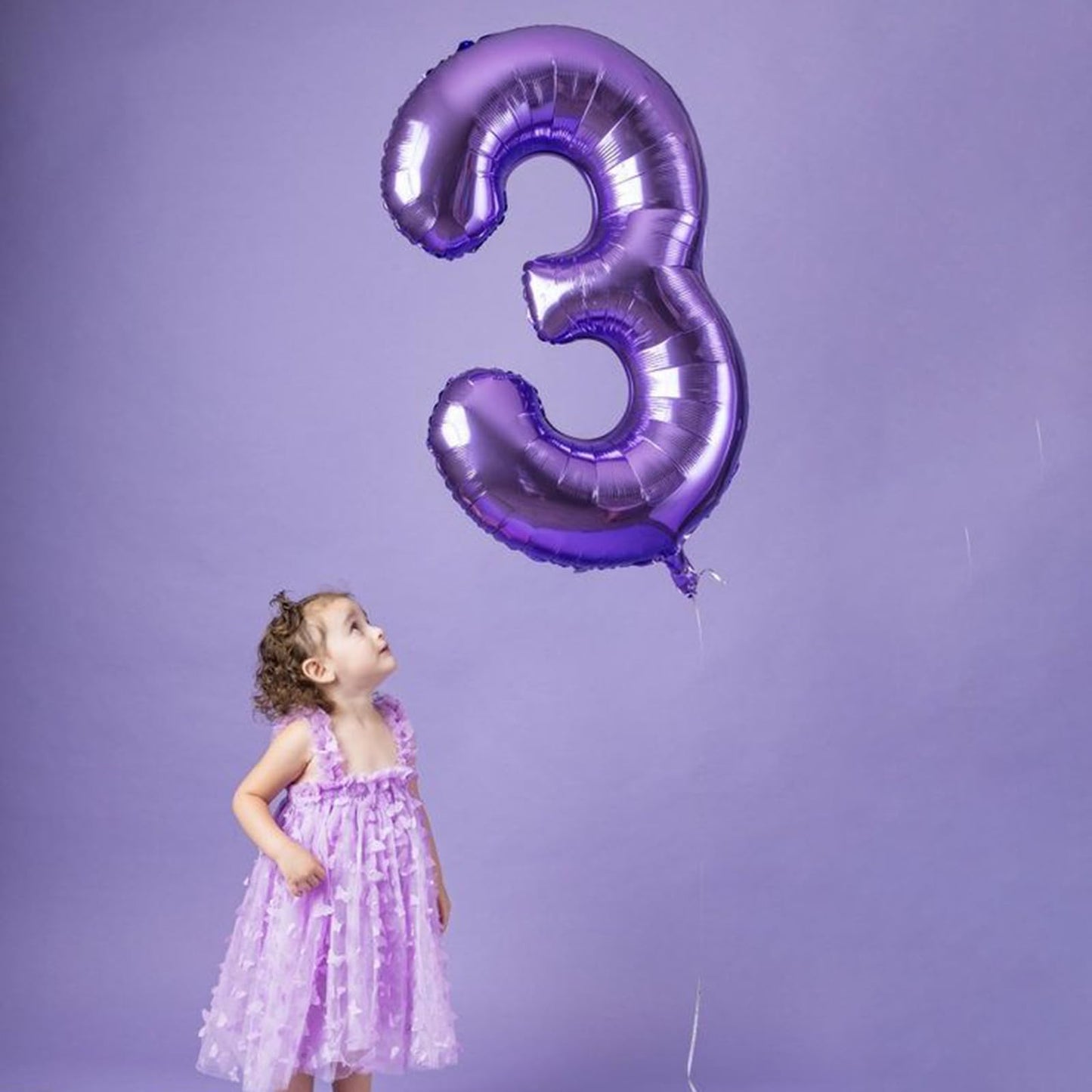 Kelfuoya 40-Inch Purple Number 13 Balloon – Jumbo Mylar Decor