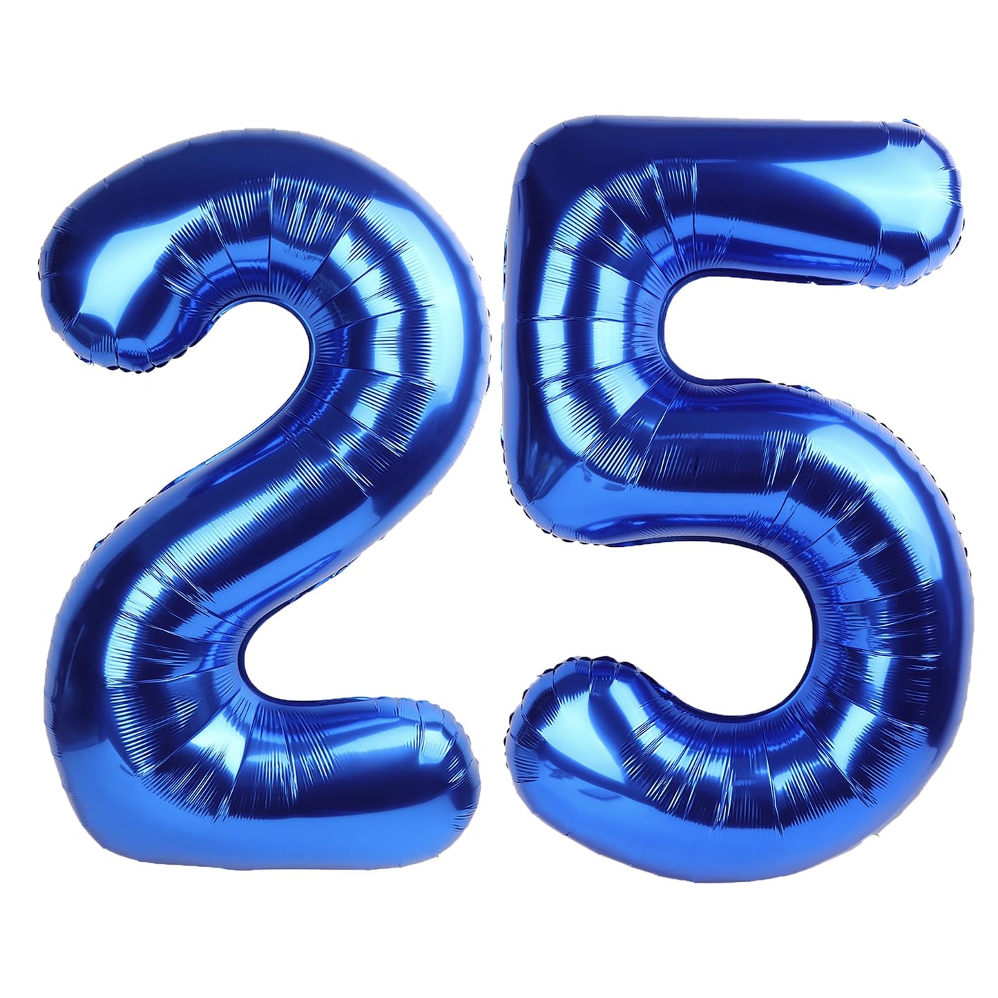 Kelfuoya 40 Inch Navy Blue Number 25 Balloon – Jumbo Mylar Party Decoration