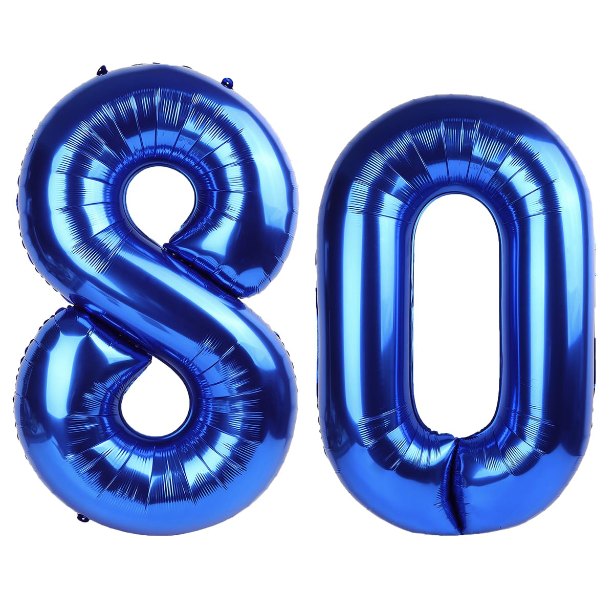 Kelfuoya 40-Inch Navy Blue 80 Number Balloon – Birthday & Anniversary Decor