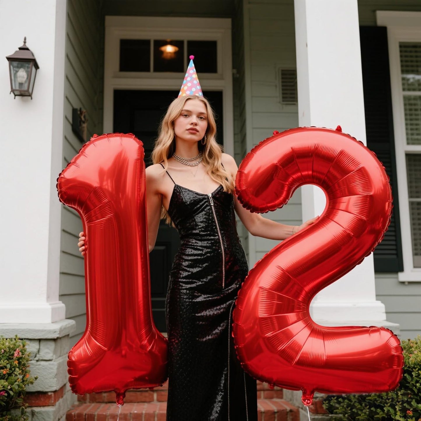 Kelfuoya 40-Inch Giant Red Number 1 Balloon – Foil Numeric 1 for Birthdays & Anniversaries