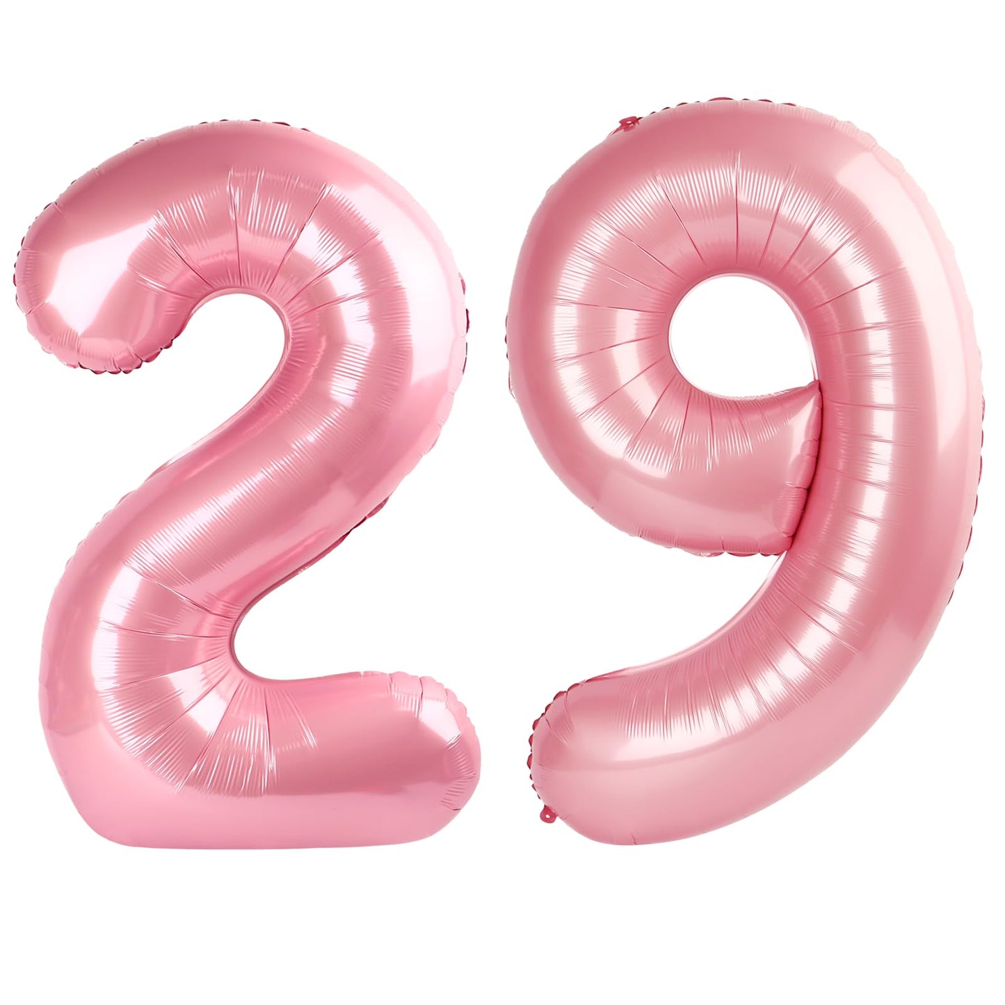 Kelfuoya 40 Inch Pearlescent Pink Number 29 Balloon – 29th Birthday & Milestone Party Decor