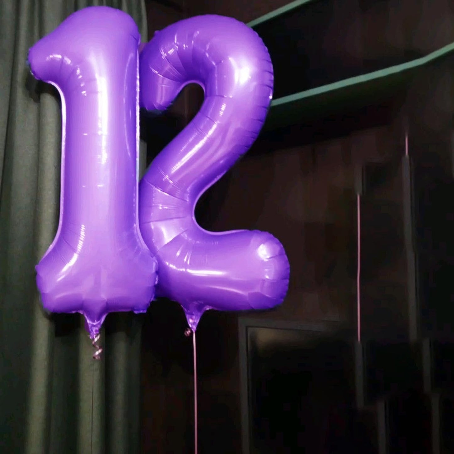 Kelfuoya 40-Inch Purple Number 20 Balloon – Jumbo Mylar Balloon for Birthdays & Anniversaries