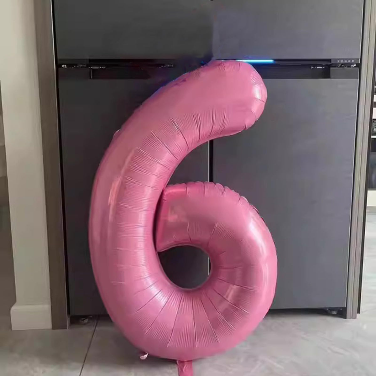 Kelfuoya 40 Inch Pink Number 16 Balloon – Jumbo Mylar Foil Balloon for Birthdays & Anniversaries