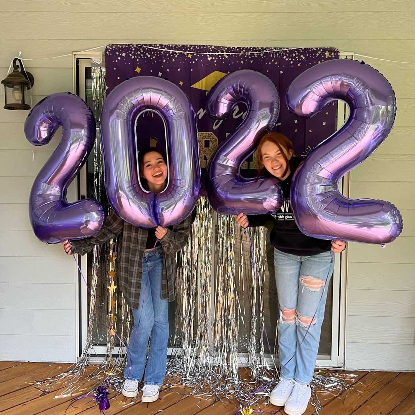 Kelfuoya 40-Inch Purple Number 12 Balloon | Jumbo Mylar Foil Helium Balloon for Birthday & Anniversary