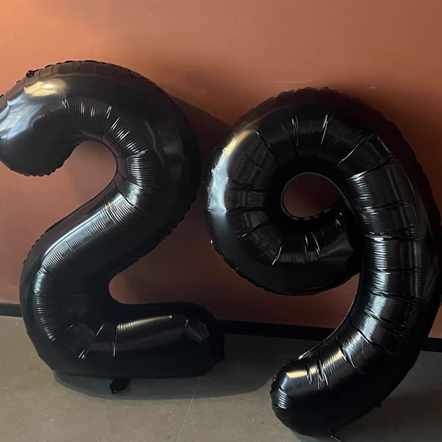 Kelfuoya 40-Inch Black Number 19 Digital Balloon – Jumbo Mylar Balloon for Birthday & Anniversary