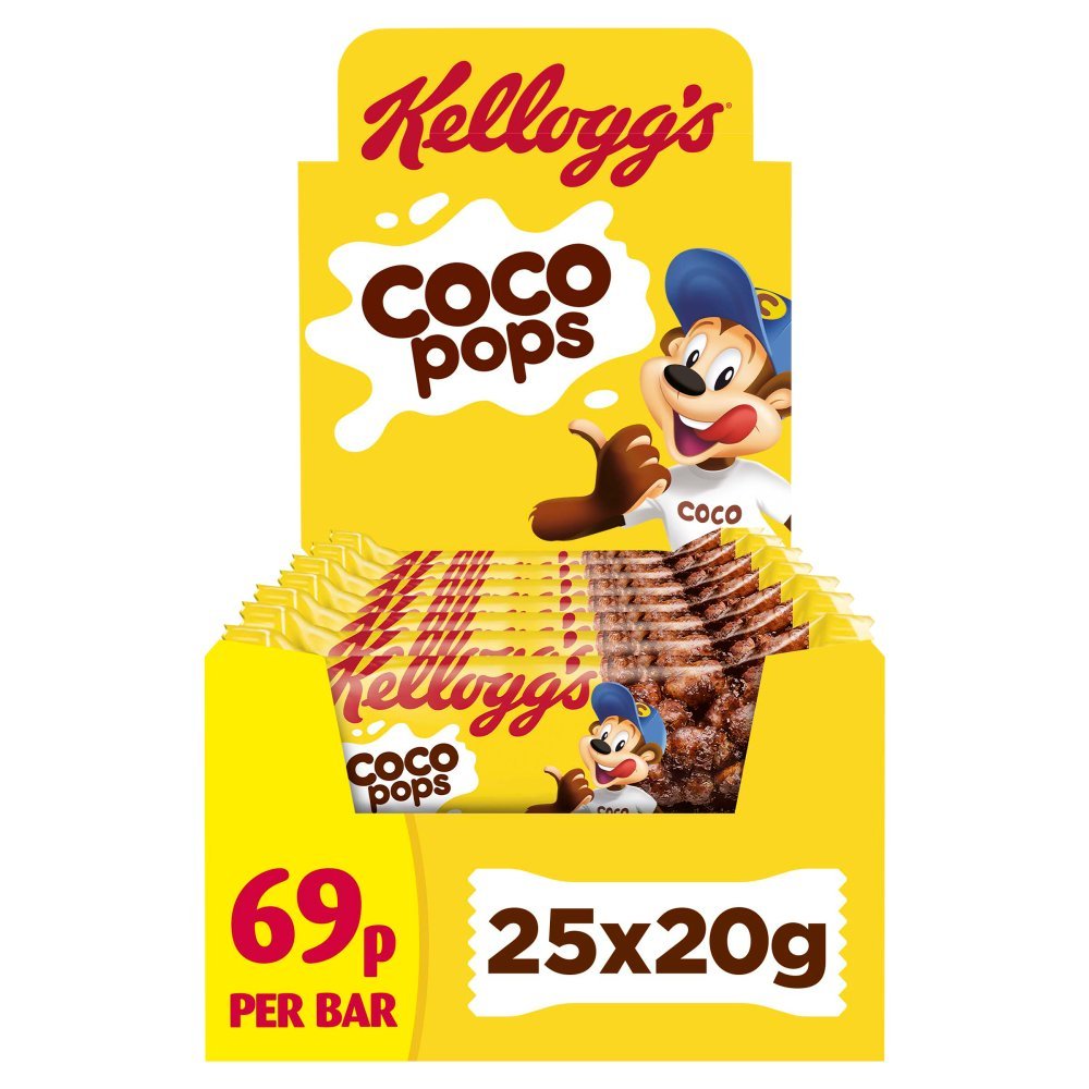 Kellogg's Coco Pops, 20g (Box of 25)