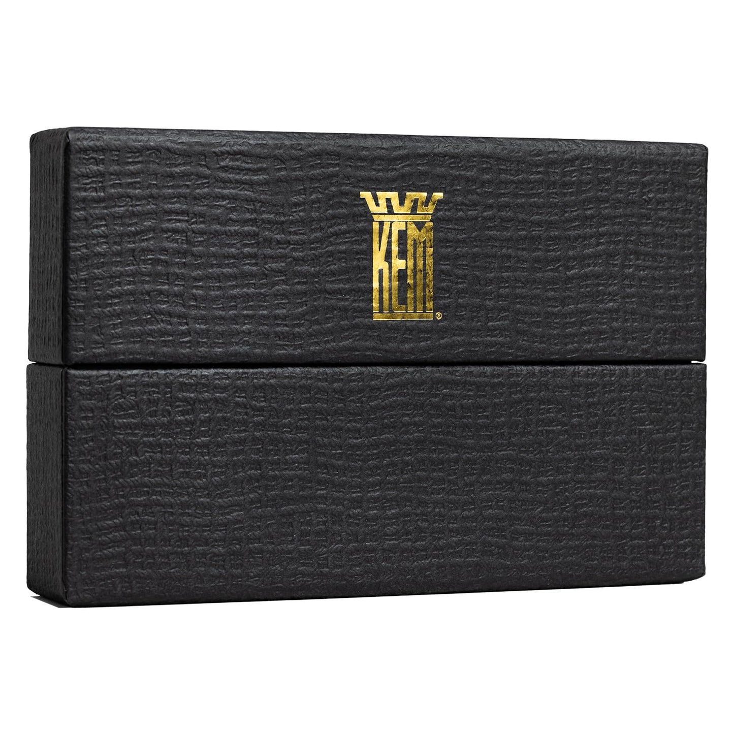 KEM Arrow Black and Gold Plastic Playing Cards – 2 Decks, Jumbo Index, Poker Size, Casino-Grade