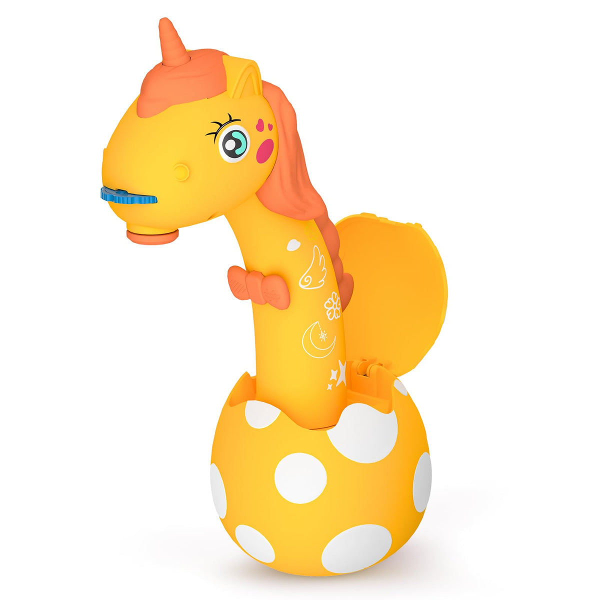 KETIEE Unicorn Drawing Projector Toy for Kids 3-7 – 96 Patterns, 12 Discs, Portable Sketcher