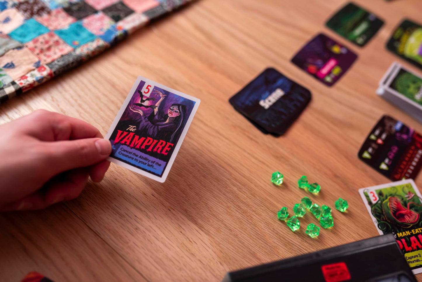 Keymaster Games Campy Creatures Vol. 1 — Hilariously Fun Trick-Taking Card Game for Adults & Families