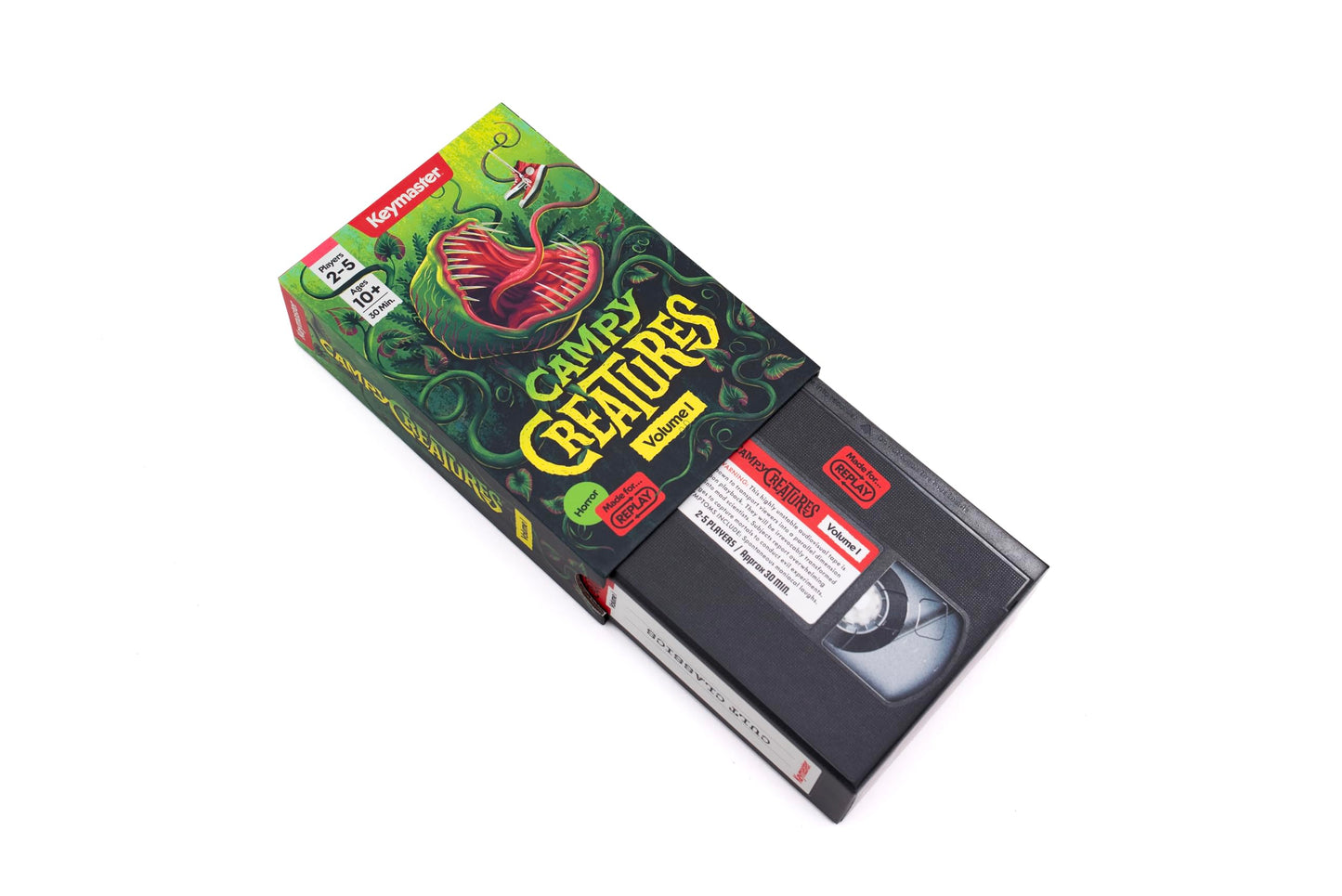 Keymaster Games Campy Creatures Vol. 1 — Hilariously Fun Trick-Taking Card Game for Adults & Families