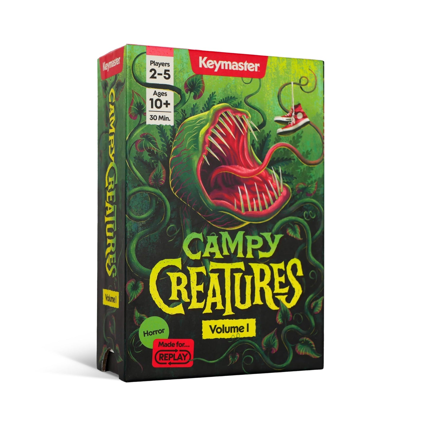 Keymaster Games Campy Creatures Vol. 1 — Hilariously Fun Trick-Taking Card Game for Adults & Families
