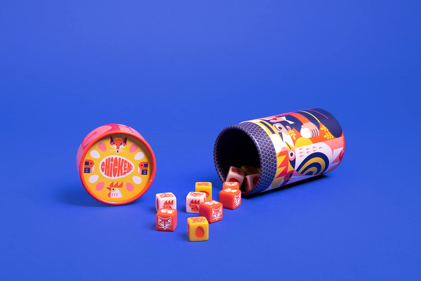 Keymaster Games Chicken! – Fast-Paced Dice Game for Kids and Adults | Family Fun