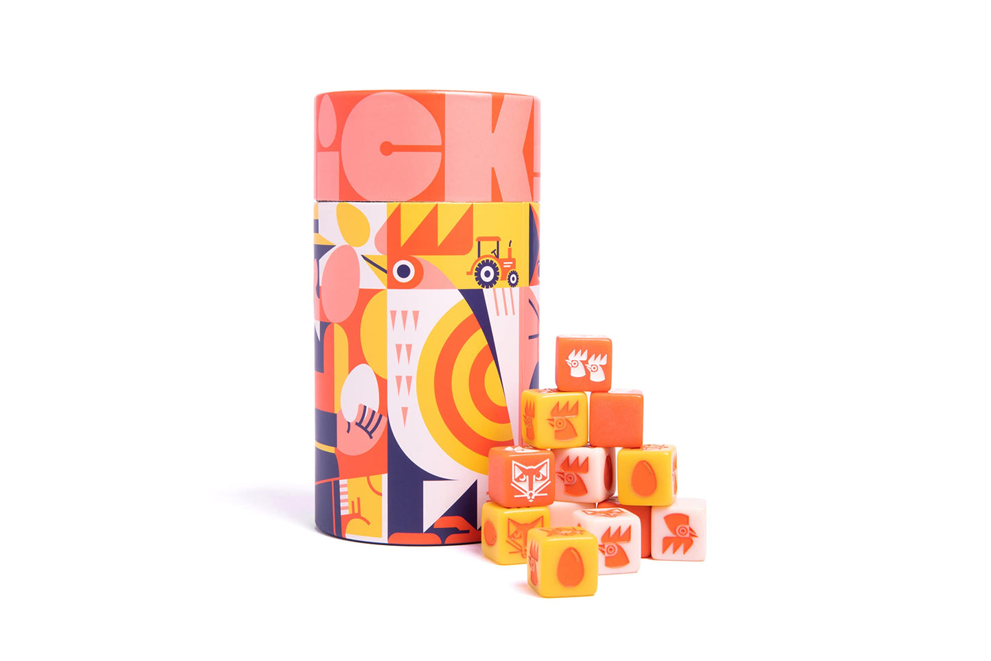 Keymaster Games Chicken! – Fast-Paced Dice Game for Kids and Adults | Family Fun