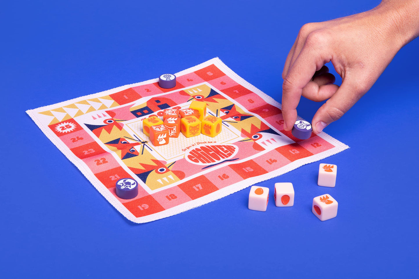 Keymaster Games Chicken! – Fast-Paced Dice Game for Kids and Adults | Family Fun